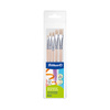 Pelikan Zestaw pędzli 5szt 2,6,8,10,12 płaskie blister 701541