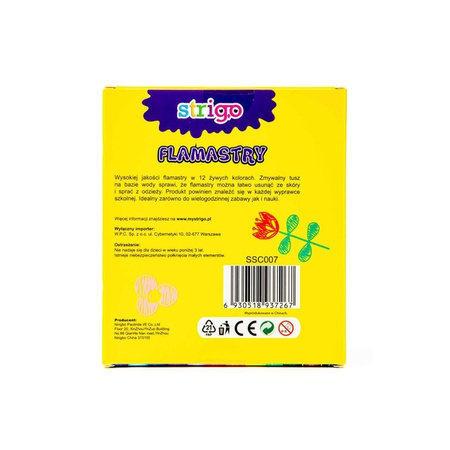 Strigo Flamastry 12 szt 937267
