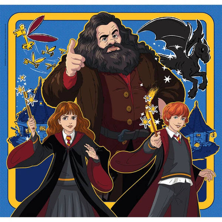 Clementoni Puzzle 3x48 Super Kolor Harry Potter 253128