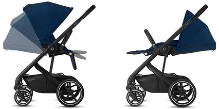 Cybex Balios S Lux Rama Black Soho Grey Wózek Spacerowy