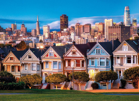 Clementoni Puzzle 1000 HQ Painted Ladies 396054