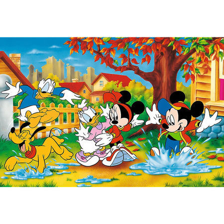 Puzzle Trefl 160 40-lecie Trefl Zabawa w kałużach Disney 400557