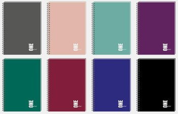 Kołozeszyt in a5 100 krata uv one color 237408