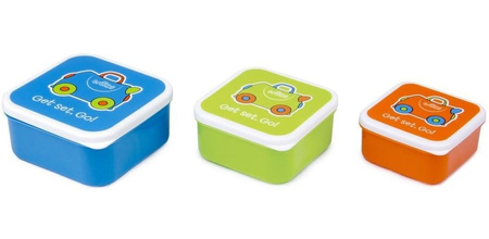 Trunki pojemniki śniadaniowe 3szt terrance 202997