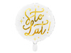 Balon foliowy Sto lat! biały 166028
