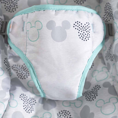 BRIGHT STARTS Leżaczek z wibracjami i muzyką Myszka Mickey Cloudscapes™ 0m+ do 9kg 125377