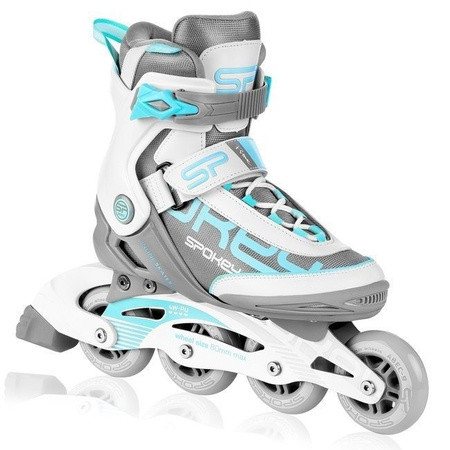 Rolki Spokey Prime Pro roz. 37 biało-turkusowe