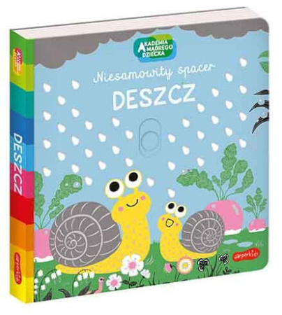HarperKids Książeczka Niesamowity spacer Deszcz 661999