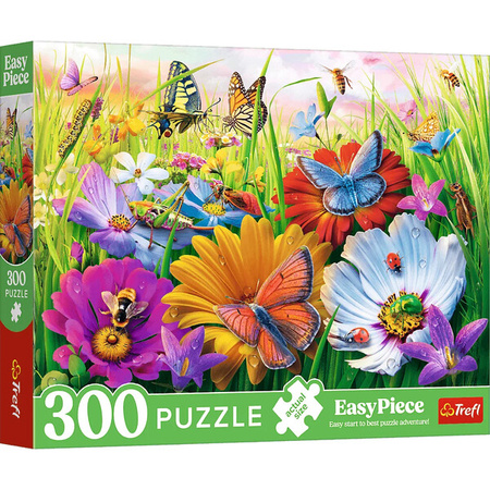 Puzzle Trefl 300 Easy Piece Owady na łące 231038