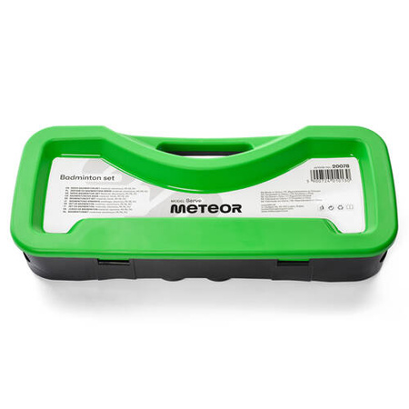 Zestaw do badmintona Meteor Serve siatka + 2 rakietki 010130