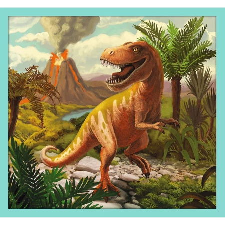 Puzzle Trefl 10w1 Poznaj wszystkie dinozaury 903904