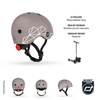 SCOOTANDRIDE Kask XXS-S dla dzieci 1-5 lat Brown Lines 965637