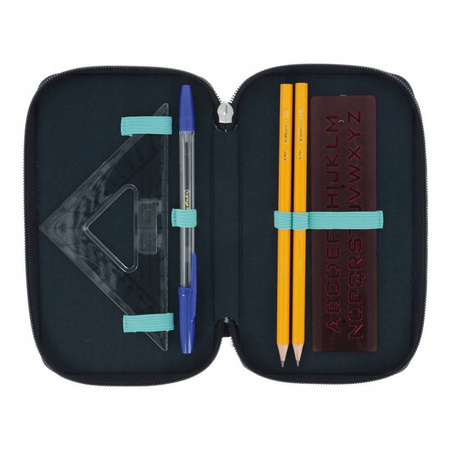 Herlitz Piórnik potrójny 31cz.Fancy Peacock 350394