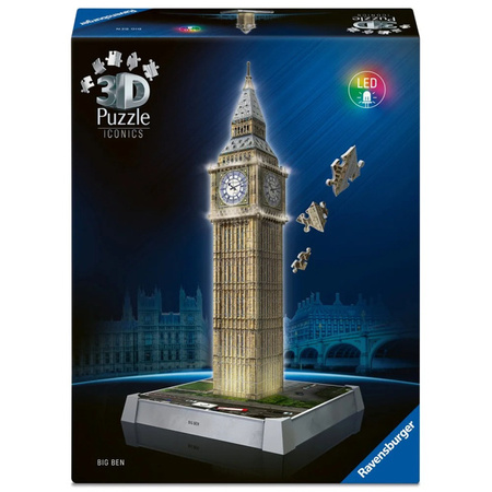 Puzzle Ravensburger 3D Iconics Big Ben 080251
