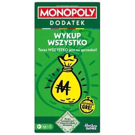 Gra Hasbro Monopoly Dod Wykup wszystko 306692