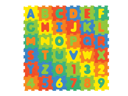 Mata piankowa alfabet i cyfry 1101b3