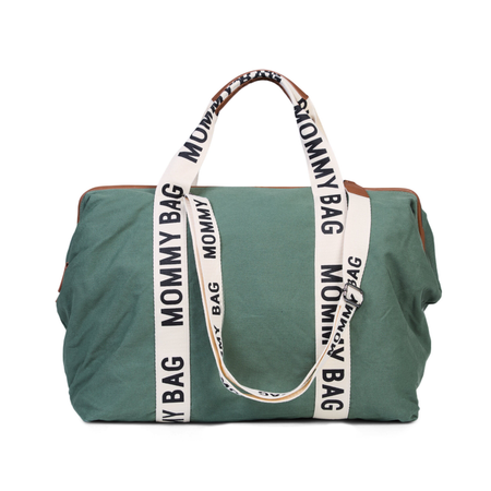 Childhome Torba Mommy Bag Signature Zielona 164959