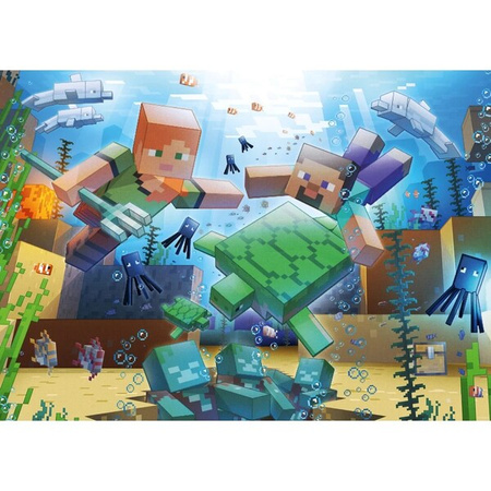 Puzzle Ravensburger 1000el Minecraft Mozaika 004219