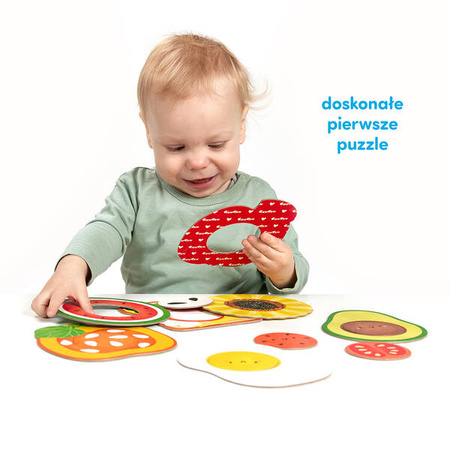 CzuCzu Moje puzzle z dziurką Jedzenie 12 miesięcy+ 492924