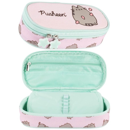 PIÓRNIK SASZETKA USZTYWNIONA Z WEWNĘTRZNĄ KLAPKĄ PUSHEEN PINK 679520