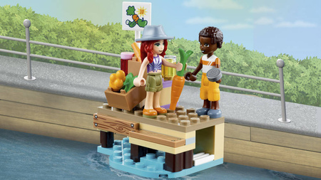 Lego 41702 Friends Łódź mieszkalna na kanale