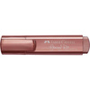 Faber-Castell Zakreślacz 1546 metaliczny czerwony 546733