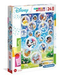 Clementoni puzzle 24 maxi disnej bańki mydlane super kolor