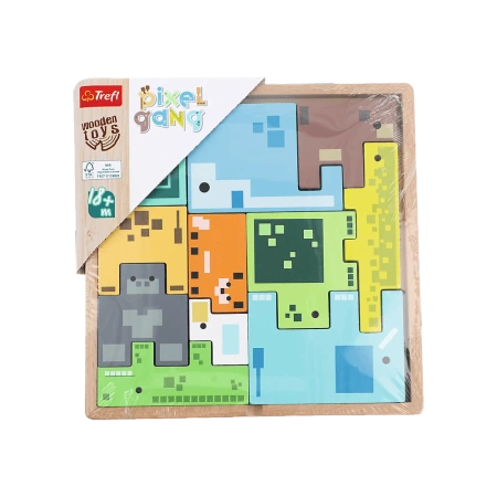 Trefl Zabawka drewniana Pixel Gang 616408