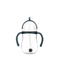 Akuku Bidon ze słomką z odważnikiem Blue /Grey