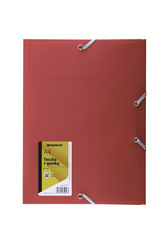 Teczka z gumką penmate a4 pp-101 różowa