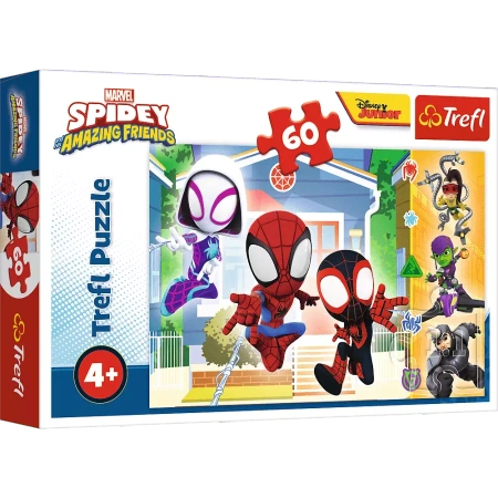 Puzzle trefl 60 W świecie Spiday'a 173710