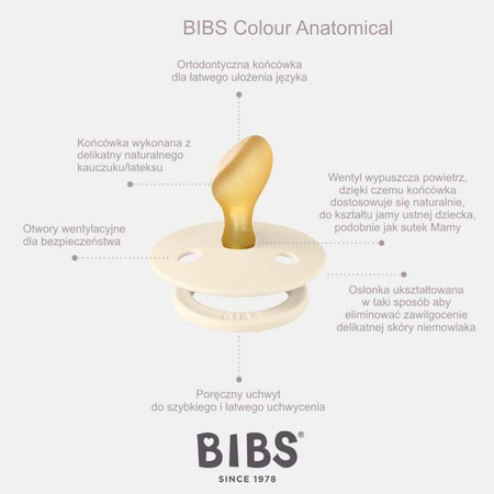 Bibs Cloud S Anatomical Smoczek anatomiczny 240265