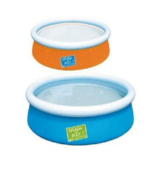 Bestway 57241 basen z kołnierzem 152*38cm 477l=80%/3 kolory:niebieski,zielony,pomarańczowy/