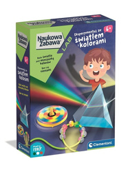 Clementoni Naukowa zabawa Światło i kolory 504084