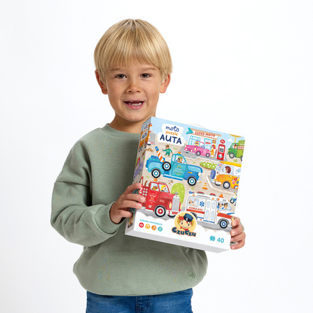 CzuCzu Moto puzzle Auta 2+ 492283