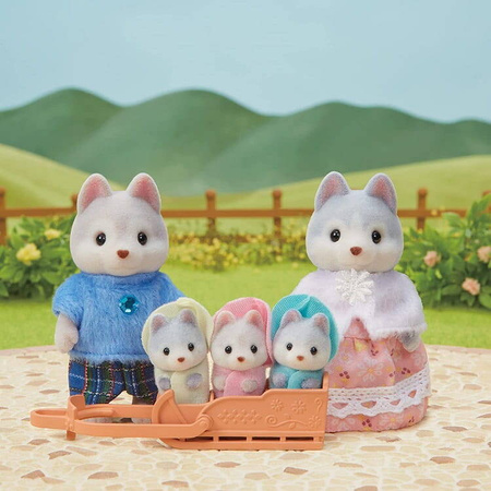 Sylvanian Families 5636 Rodzina piesków Husky 056363