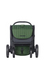 Easywalker Jackey2 XL Przestronny, samoskładający się wózek spacerowy z kołami XL Deep Green 117042