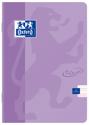 Zeszyt Oxford A5 16k 3linia kolor 90g Touch pastel 388944