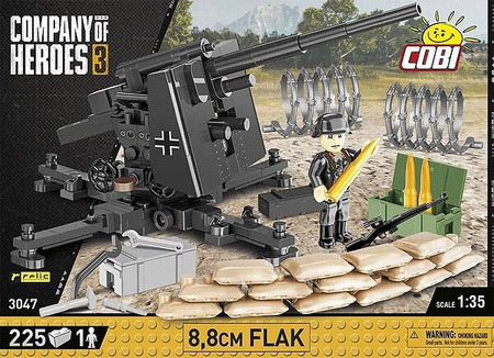 Cobi 3047 Company of Heroes 3 8,8 cm Flak 225kl