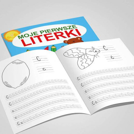 Książeczka moje pierwsze literki 859977 