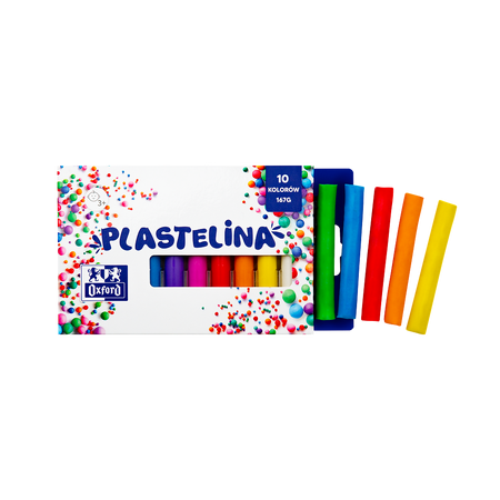Plastelina 10kol Oxford 206676