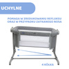 Chicco Next2me Magic Evo Grey Mist Łóżeczko 167746