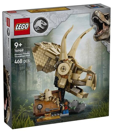 Lego 76969 Jurassic World Szkielety dinozaurów czaszka triceratopsa 814193