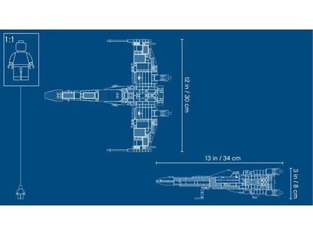 Lego 75218 star wars x-wing starfighter 