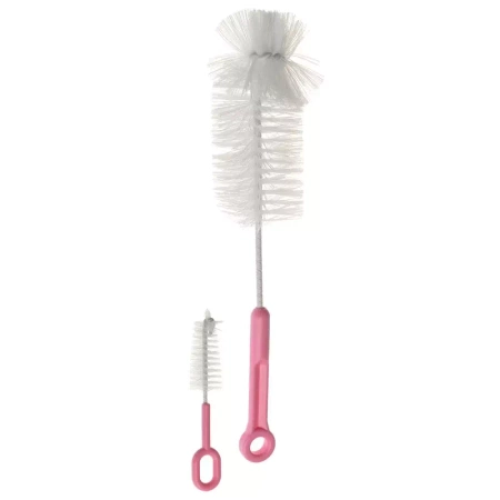 Akuku Szczotka do butelek i smoczków zwykła pink (24/72) 005710