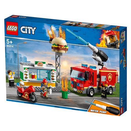 Lego 60214 na ratunek w płonącym barze 