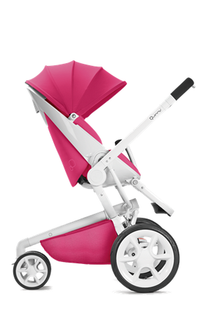  [OUTLET] Wózek moodd pink passion 2015 biała rama quinny