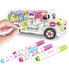Barbie BTBA-M01Y Maker Kitz Zestaw Kreatywny pomaluj kampera 856077
