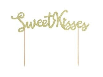 Topper na tort sweet love - sweet kisses