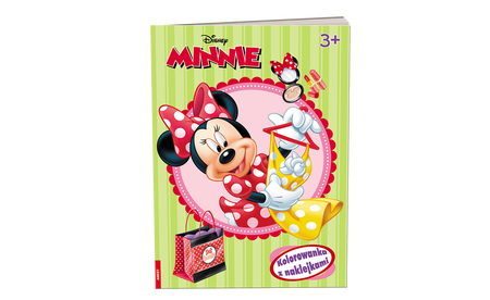 Minnie. Kolorowanka Z Naklejkami 335366